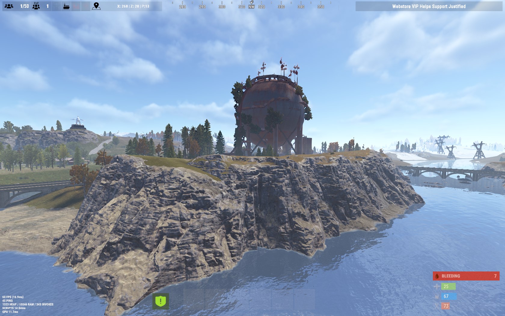 Custom Dome Island