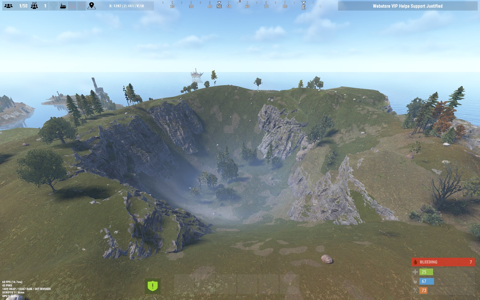 Justified Crater