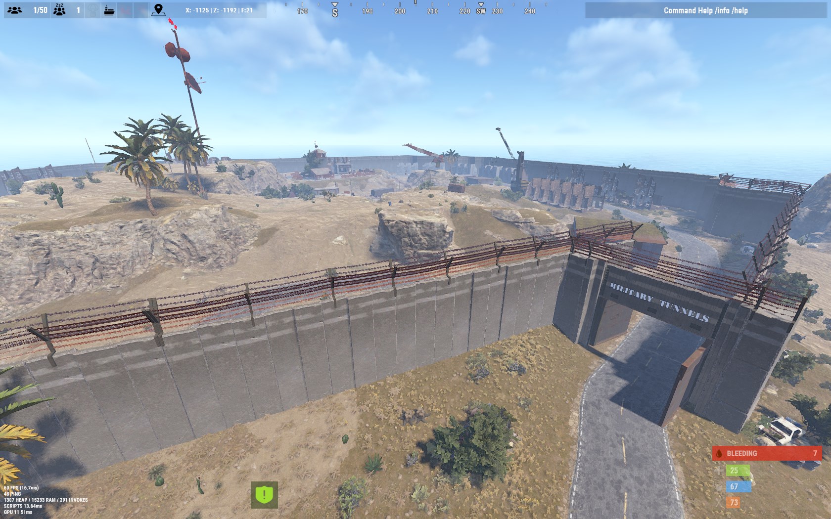 Justified Military Tunnel
