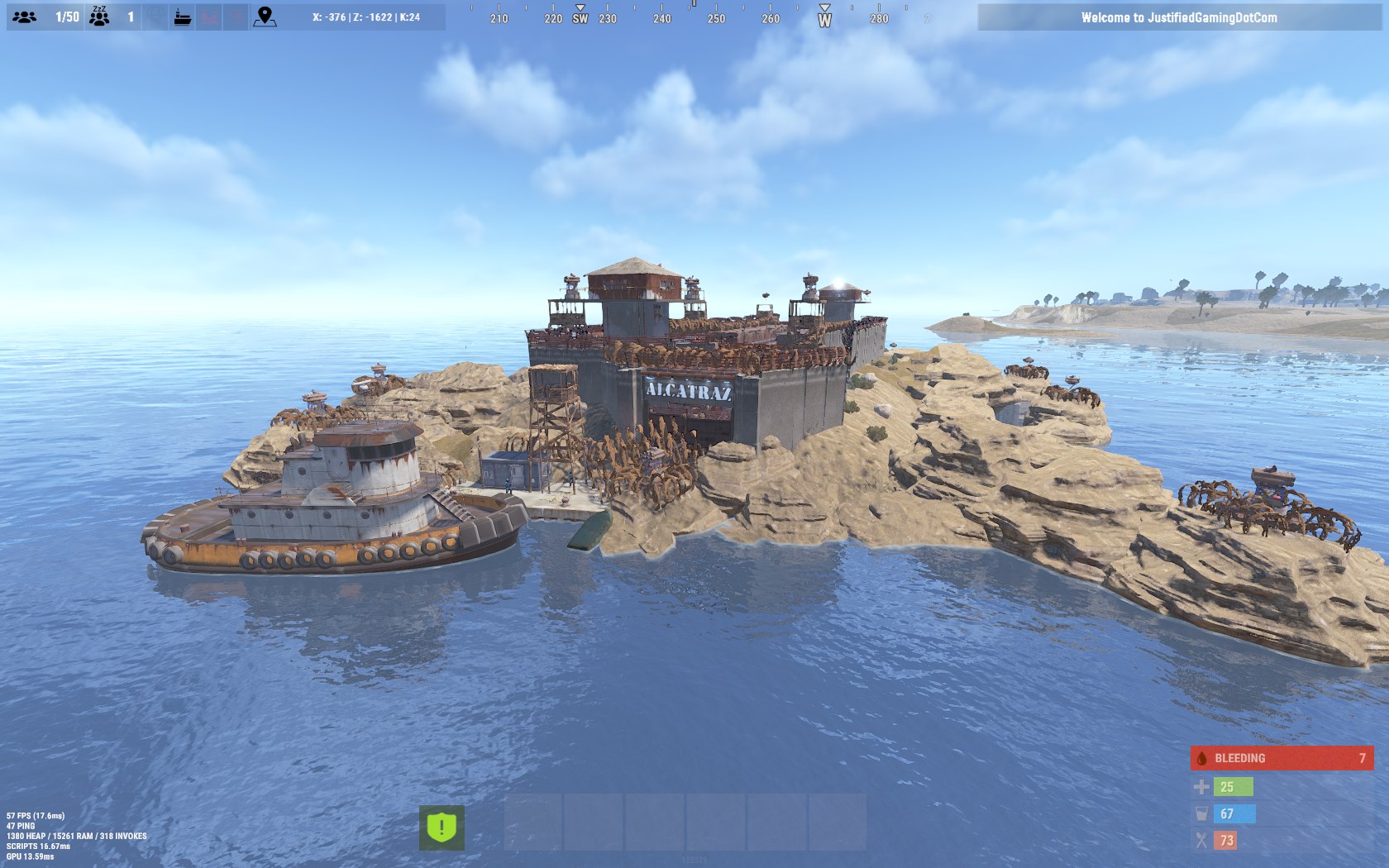 Justified Alcatraz